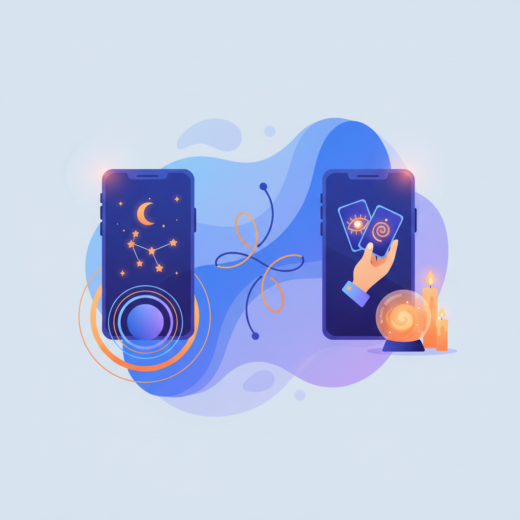 Astrology Apps vs Psychic Reading Apps — What's the Difference?