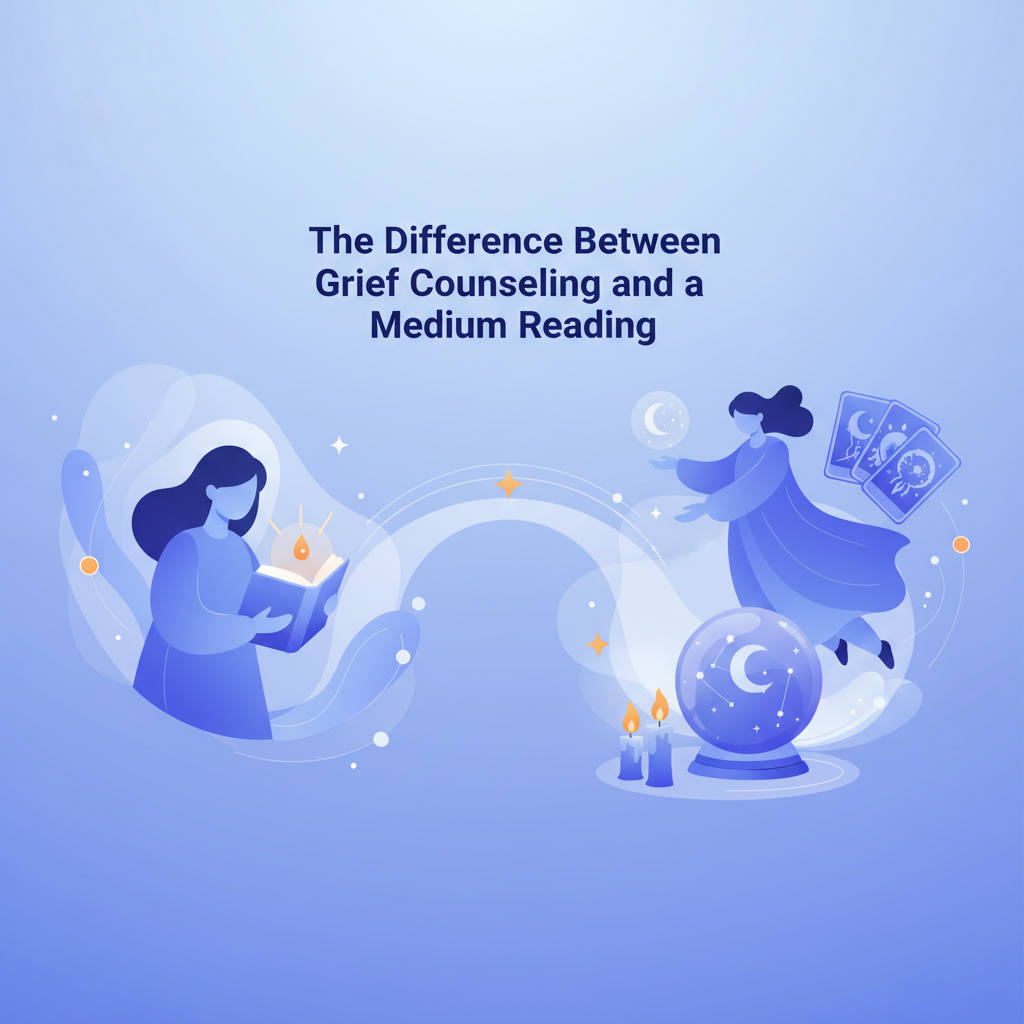 The Difference Between Grief Counselling and a Medium Reading
