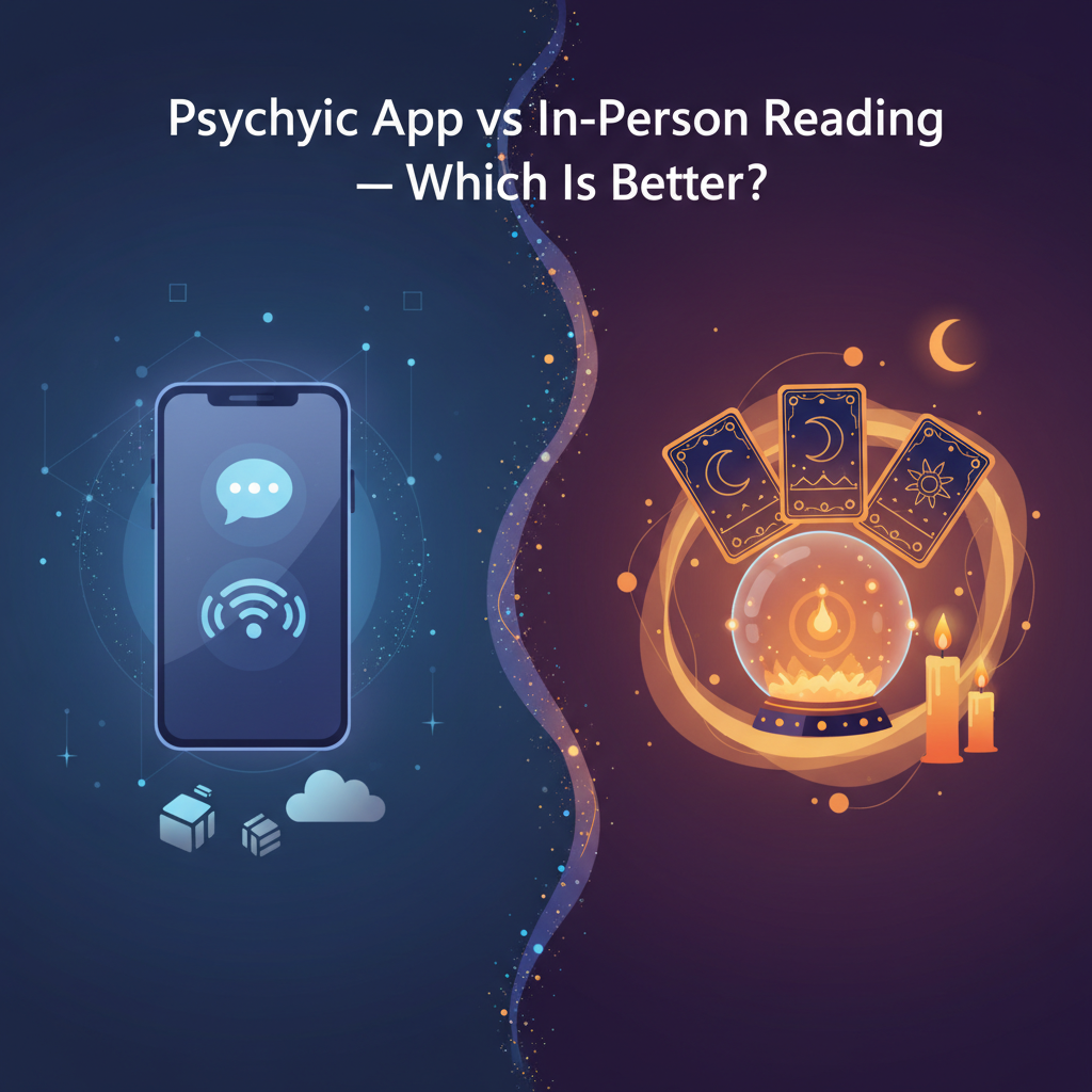 Psychic App vs In-Person Reading — Which Is Better?