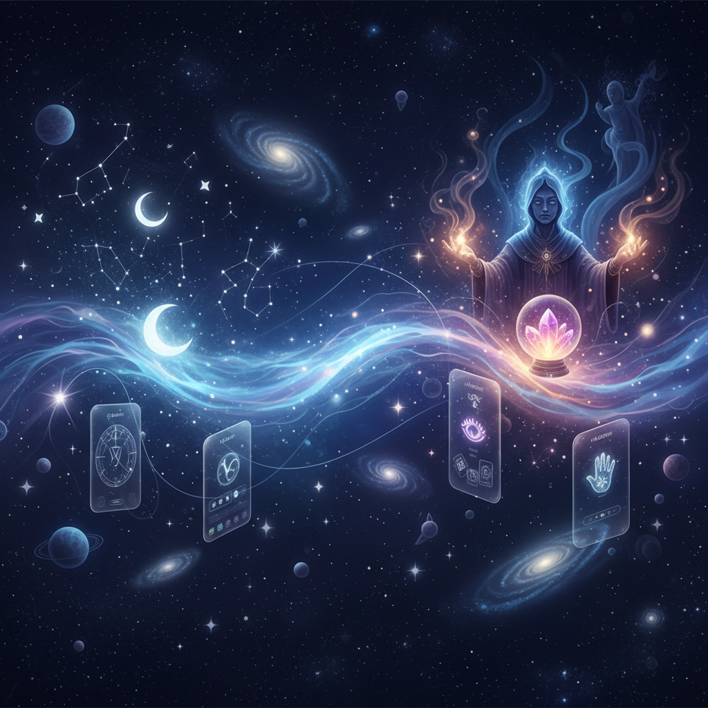 Astrology Apps vs Psychic Reading Apps — What's the Difference?